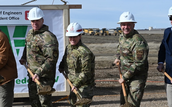 Malmstrom AFB conducts groundbreaking ceremony for Sentinel WGF