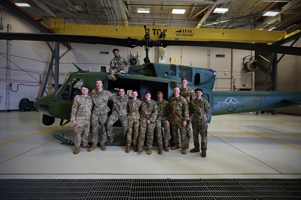 Malmstrom celebrates arrival of its first Grey Wolf helicopter