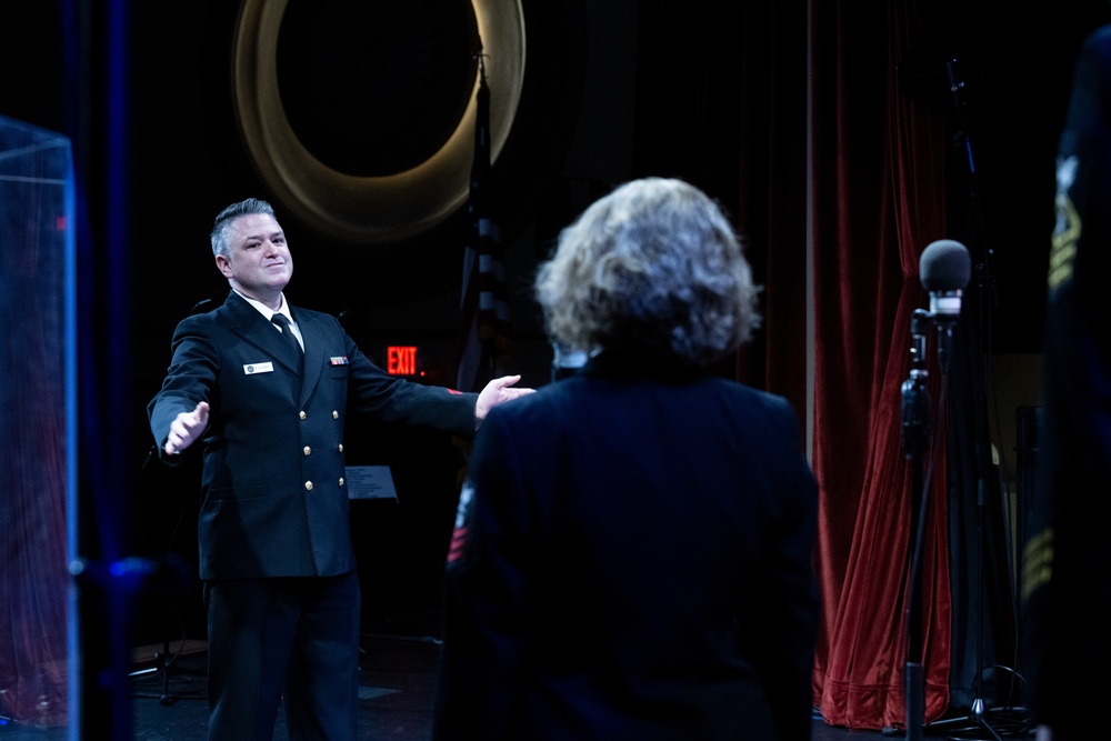 Navy Band Sea Chanters perform at historic Lincoln Theater