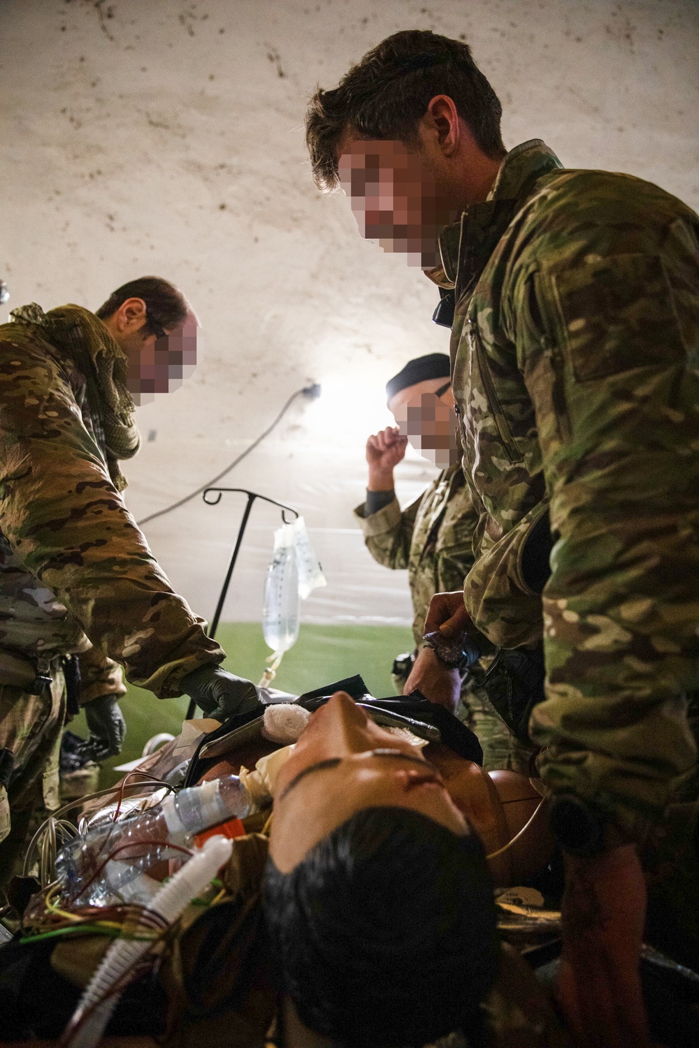 NATO Allies participate in a joint tactical combat and prolonged casualty care exercise during Trojan Footprint 24