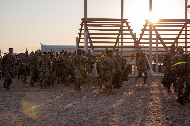 U.S. ARCENT Soldiers participate in Air Assault