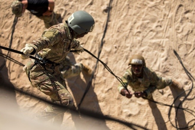 U.S. ARCENT Soldiers participate in Air Assault