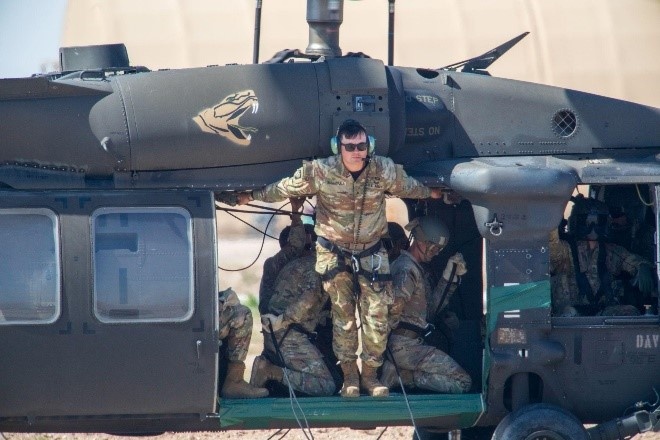 U.S. ARCENT Soldiers participate in Air Assault