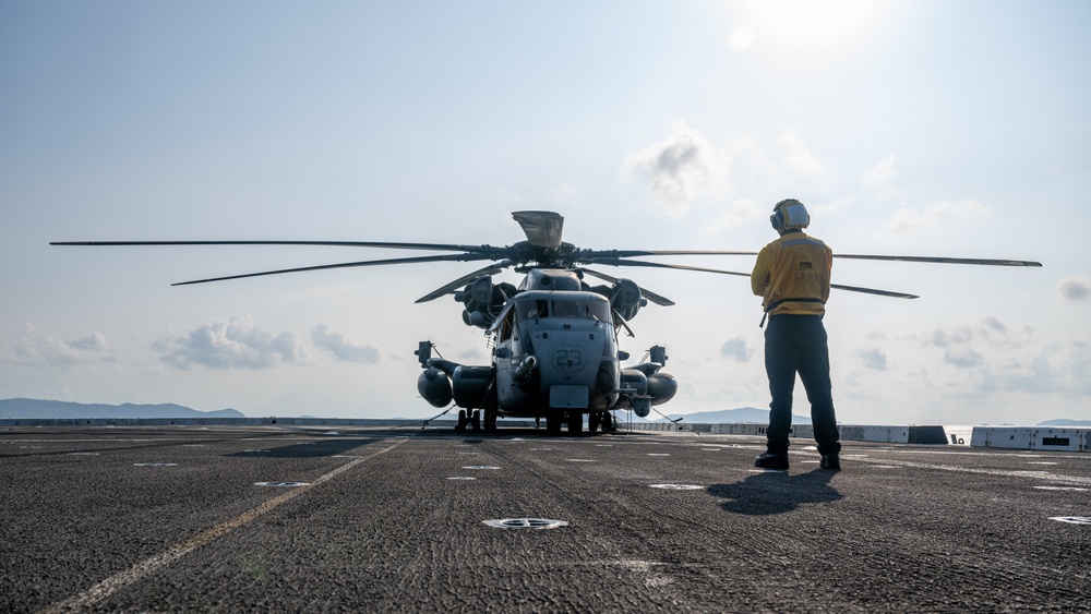 Routine Flight Quarters in the Gulf of Thailand