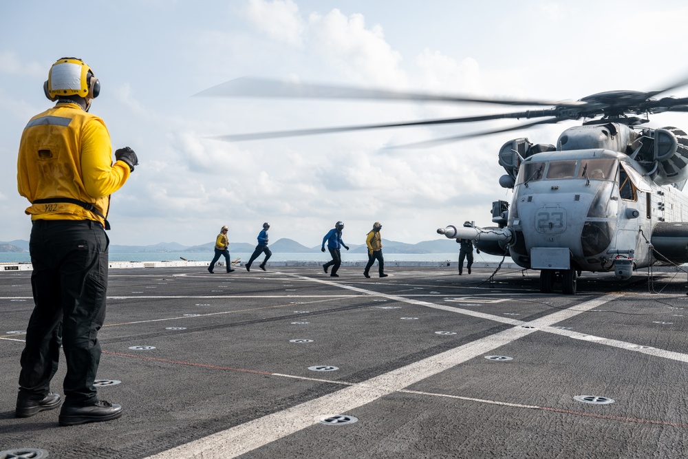 Routine Flight Quarters in the Gulf of Thailand