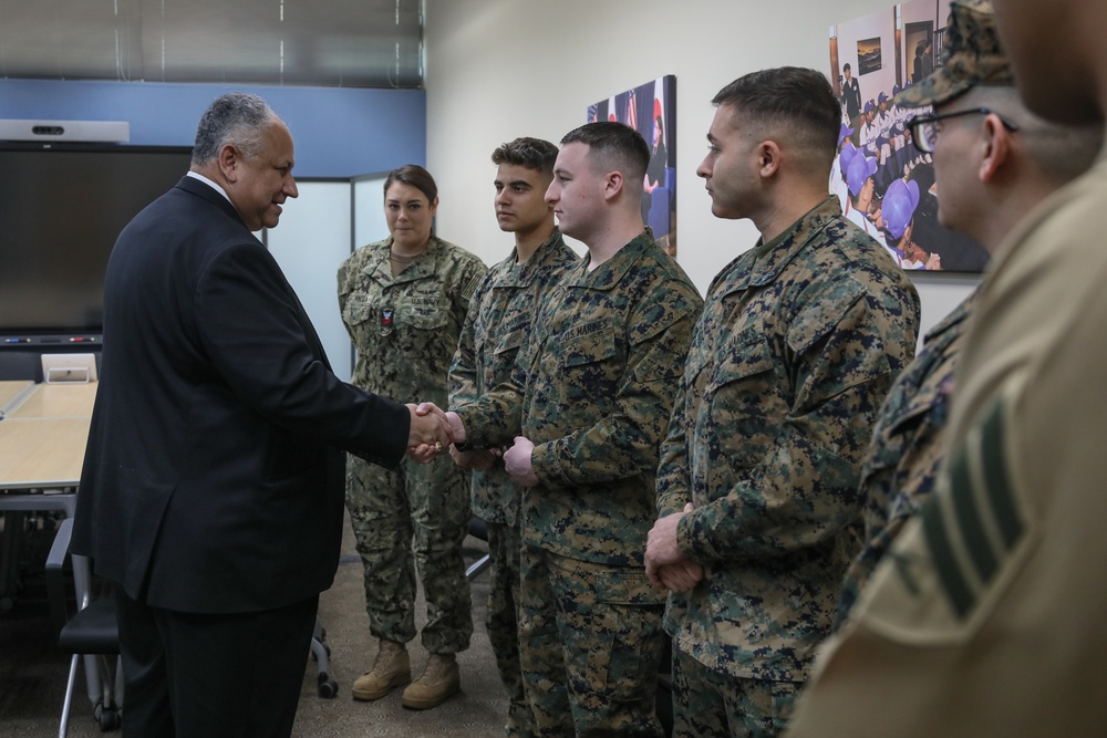 Secretary of the Navy visits Republic of Korea