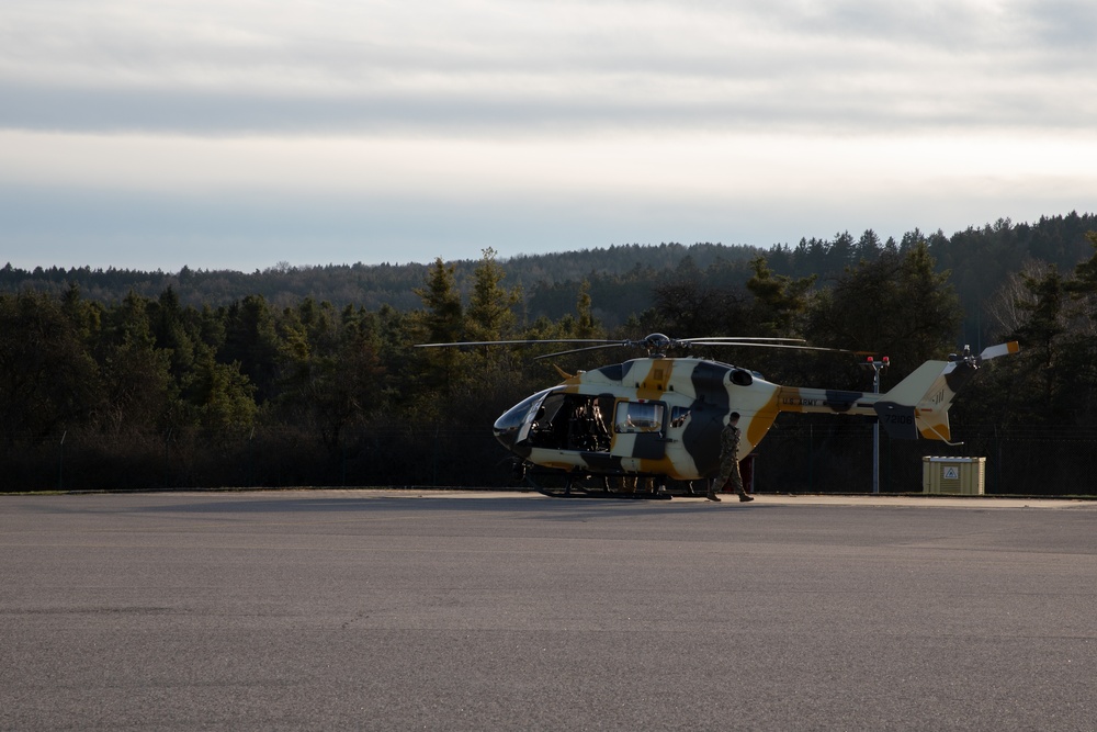 UH-72 flight crews train during Allied Spirit 24