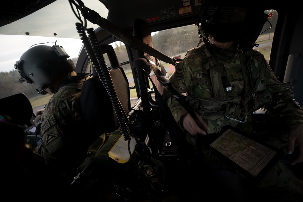 UH-72 flight crews train during Allied Spirit 24