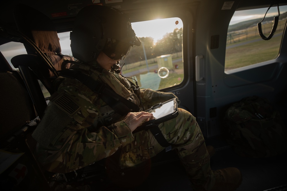 UH72 flight crews train during Allied Spirit 24