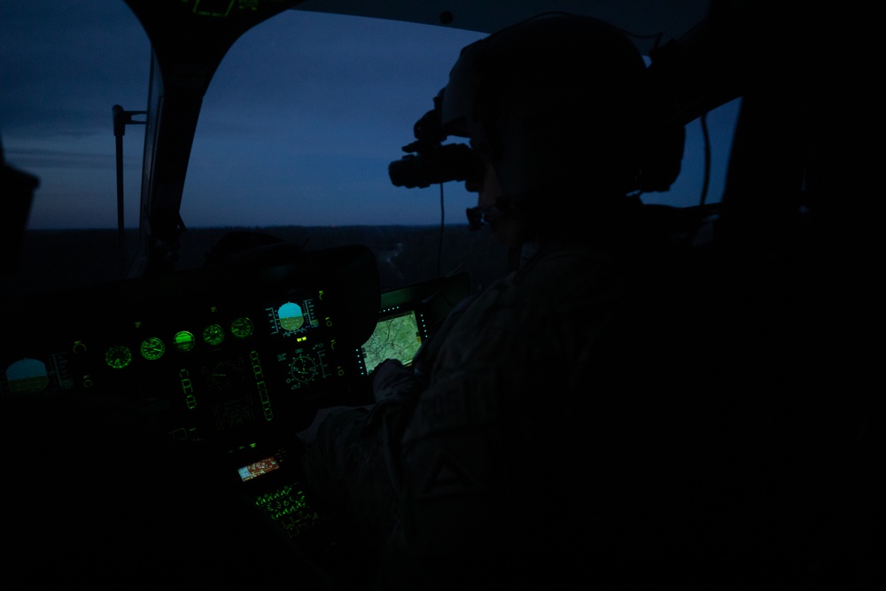 UH72 flight crews train during Allied Spirit 24