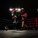 U.S. service members compete during Rumble in the Deid II boxing event