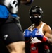 U.S. service members compete during Rumble in the Deid II boxing event