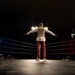 U.S. service members compete during Rumble in the Deid II boxing event