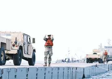 Cross training enhances military occupational specialty proficiency during JLOTS rehearsal exercise