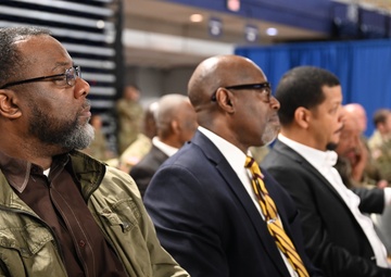 Promotion ceremony in honor of Sgt. Maj. Michael J. Bellamy