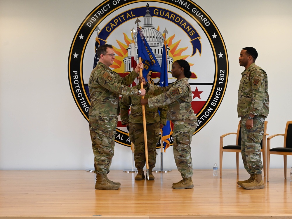 113th Security Forces Squadron changes command