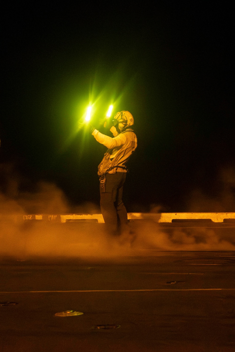 USS Dwight D. Eisenhower Conducts Flight Operations in the Red Sea