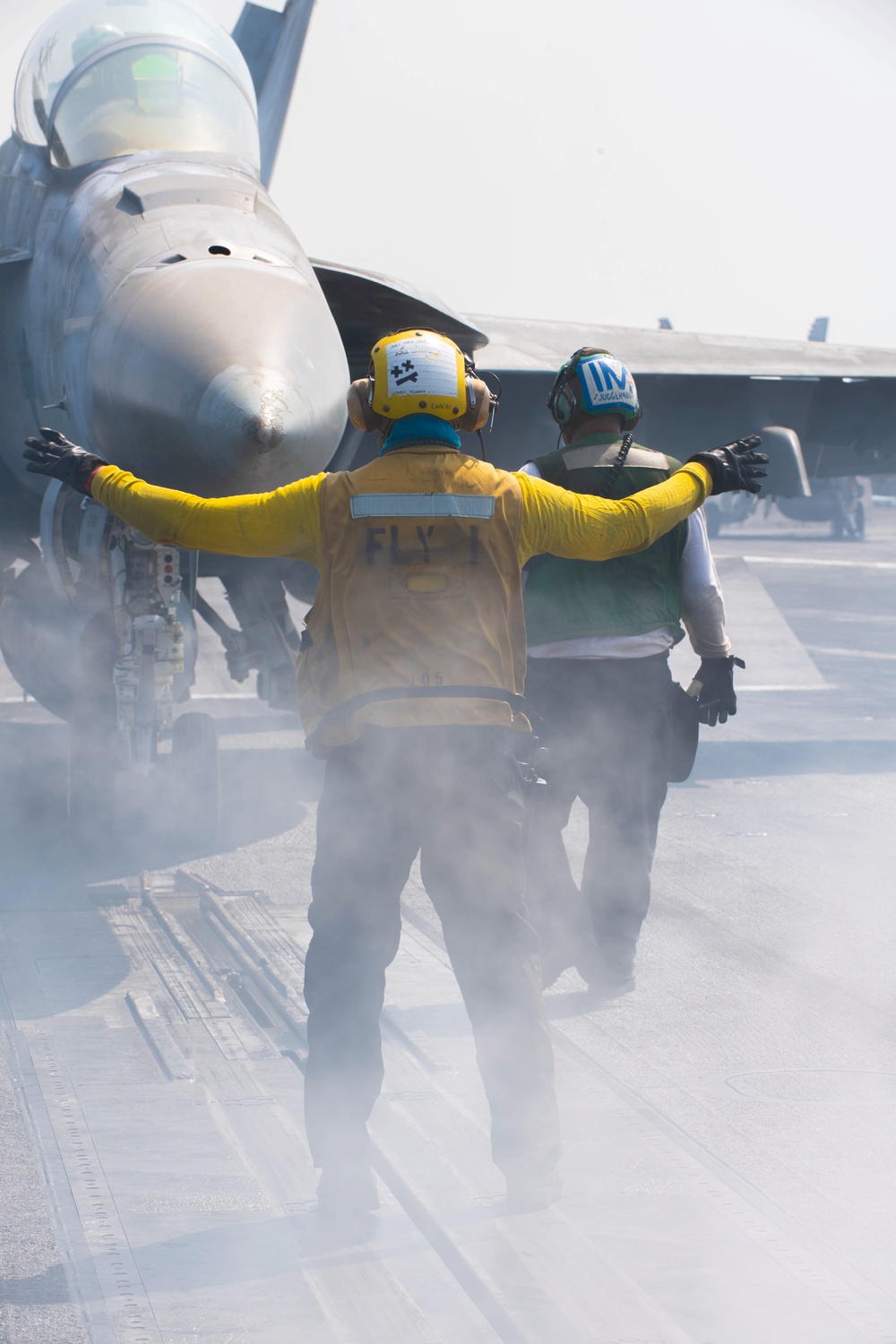 USS Dwight D. Eisenhower Conducts Flight Operations in the Red Sea