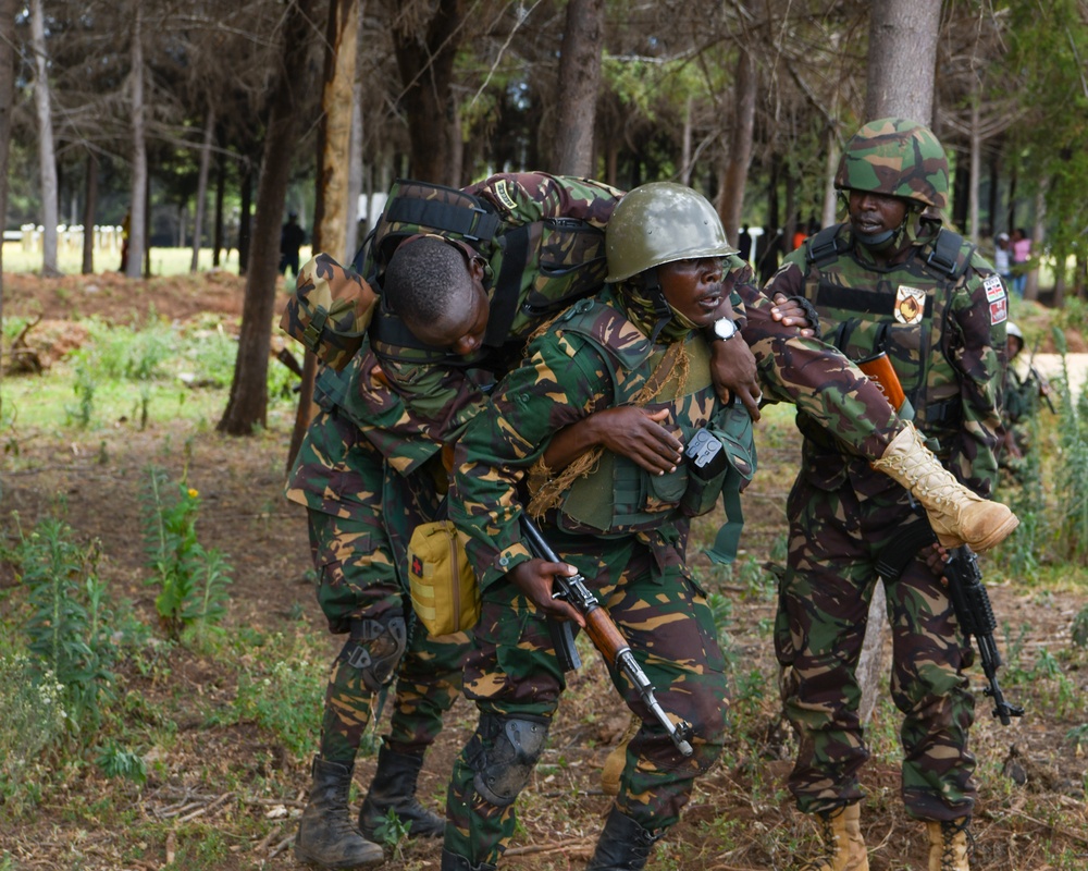 Multinational forces conducts a culminating training exercise for Justified Accord 2024