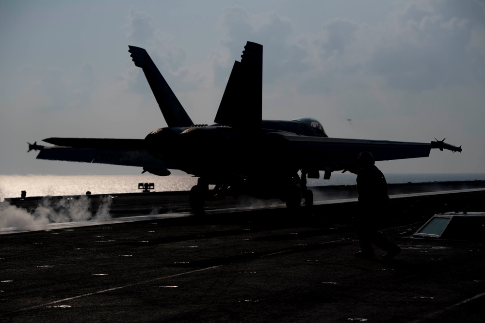 USS Dwight D. Eisenhower Conducts Flight Operations