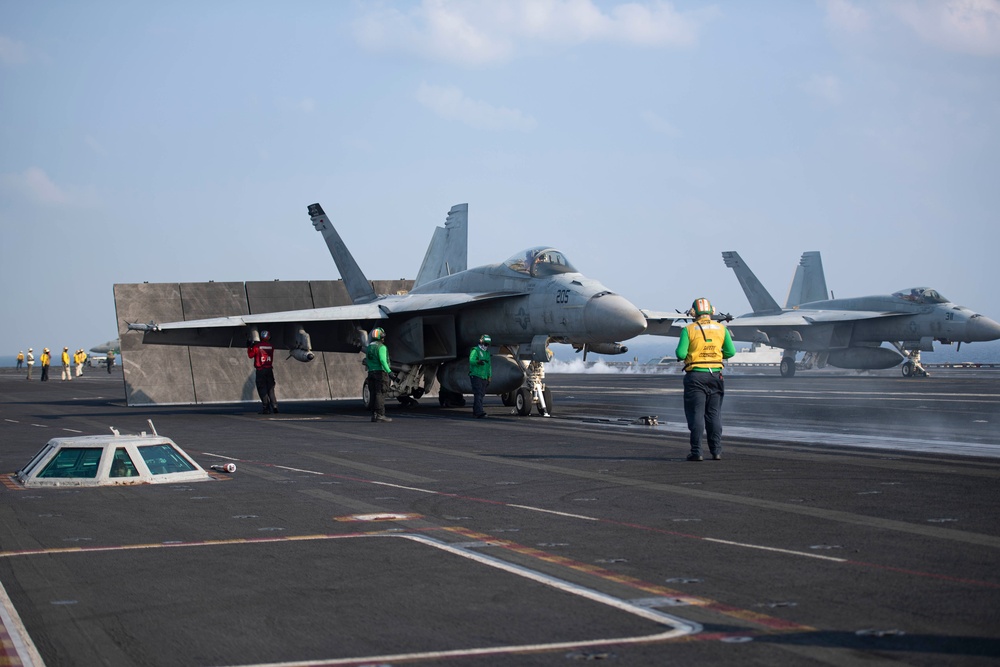 USS Dwight D. Eisenhower Conducts Flight Operations