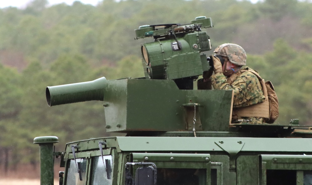 JB MDL-2 BN 25 Marines train with the TOW heavy anti-tank missile weapon system