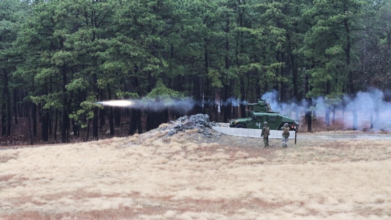 JB MDL-2 BN 25 Marines train with the TOW heavy anti-tank missile weapon system