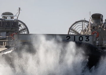 Iron Fist 24: LCAC Swap on the USS Green Bay