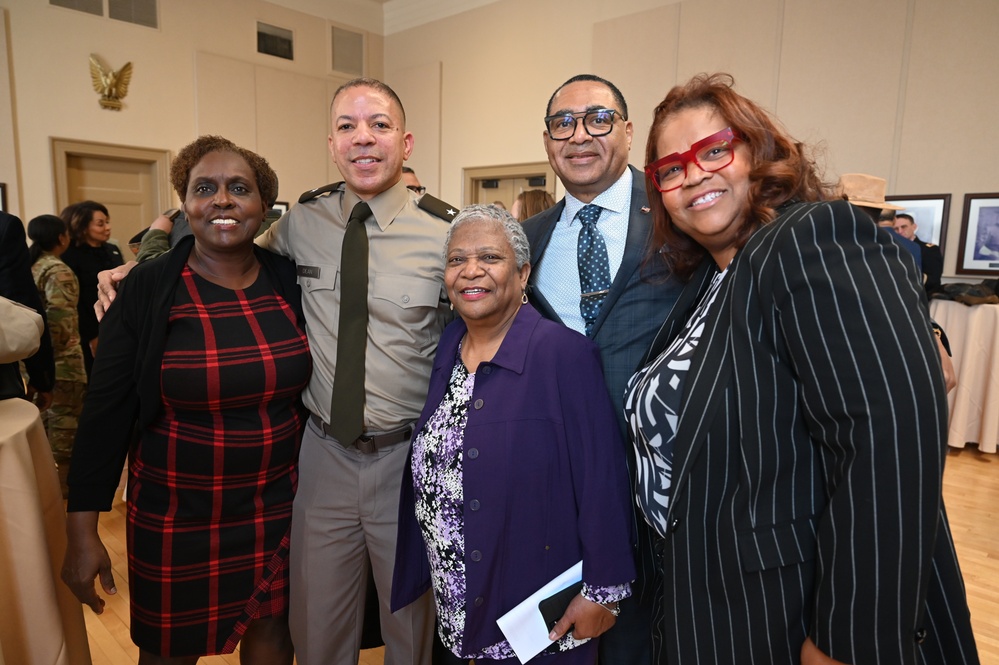 Brig. Gen. Aaron R. Dean II retirement ceremony social