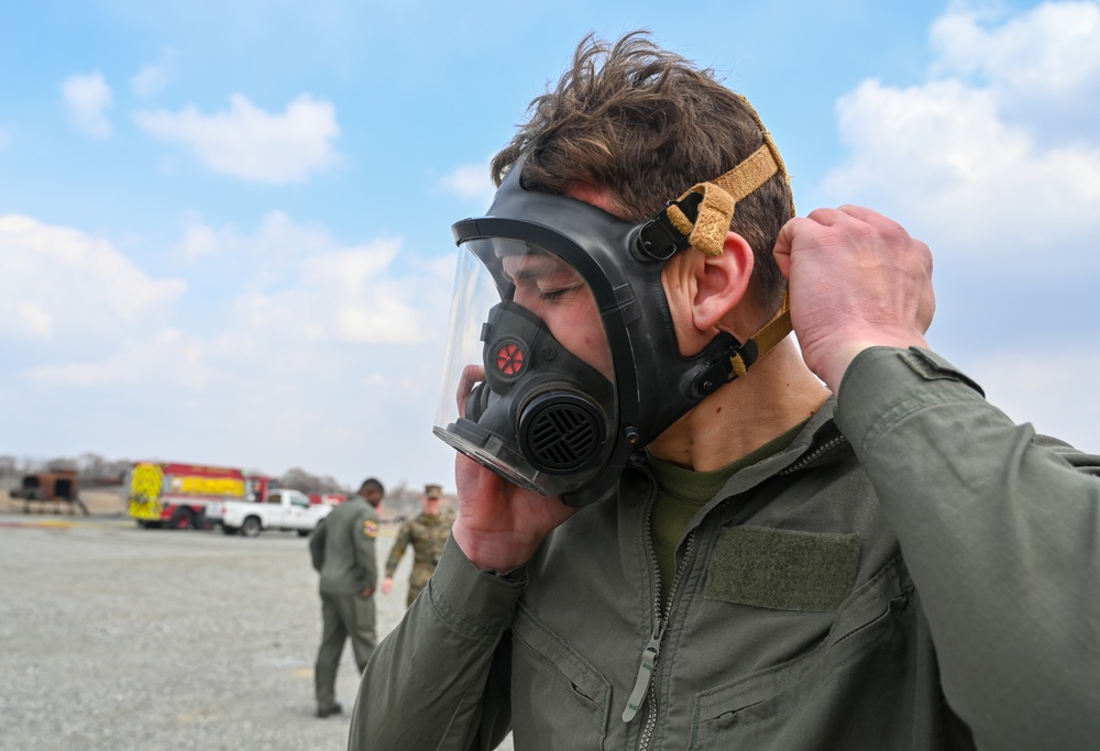 USAG Humphreys Joint Training with USMC Firefighters