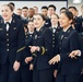 U.S. Naval Academy Glee Club performs for Sullivans Elementary School students