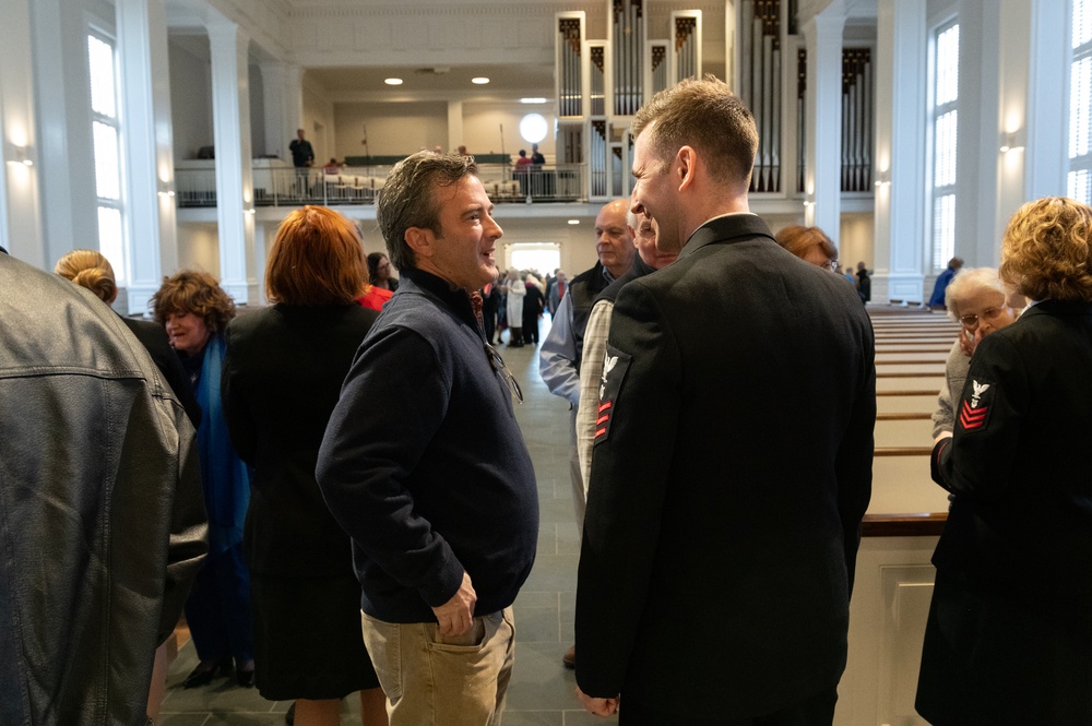 Navy Band Sea Chanters perform in Nashville