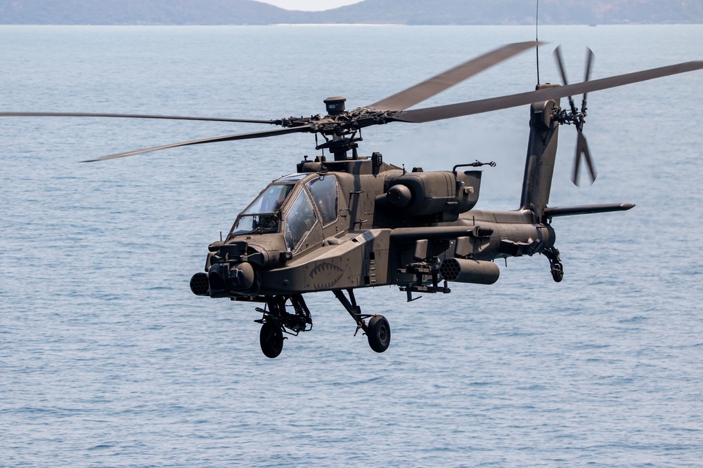 Apache At Sea