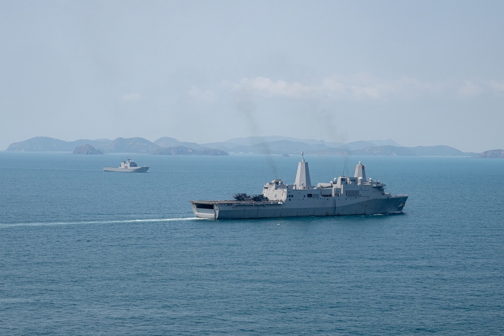 PHOTOEX with Royal Thai Navy and Republic of Korea Navy