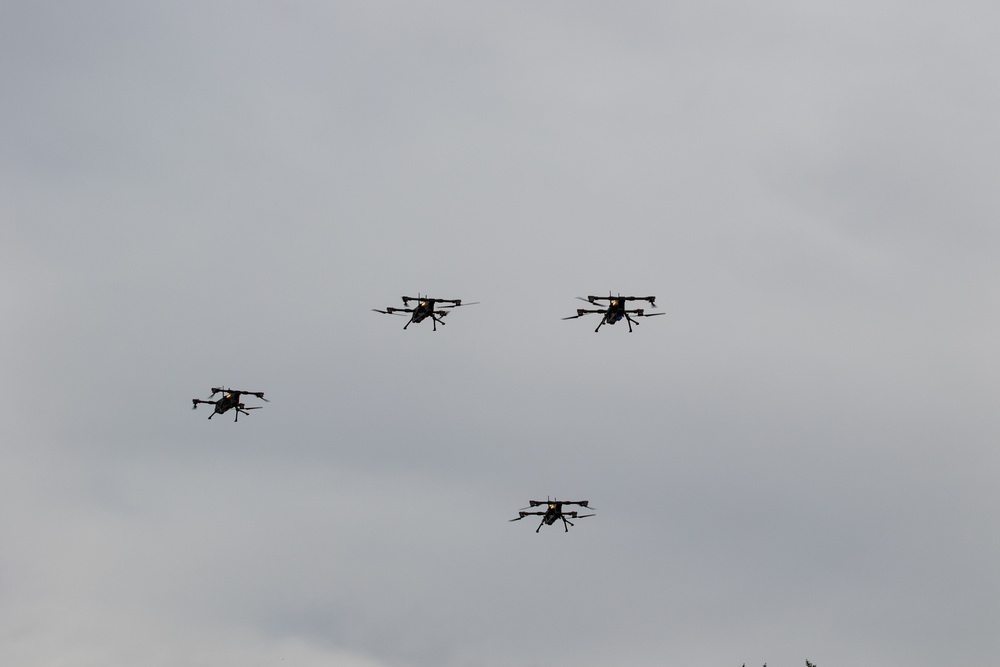 Allied Spirit 24 Participants Conduct Drone Training