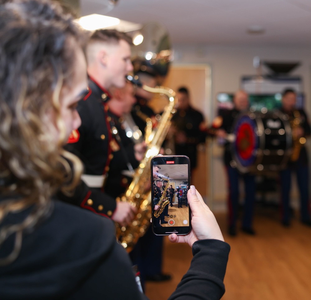 Quantico Marine Band performs at Scranton’s St. Patrick’s Day Parade