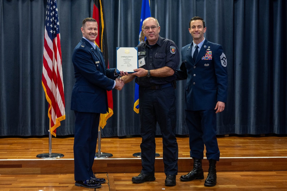 Spangdahlem AB hosts annual Civilian Length of Service Ceremony