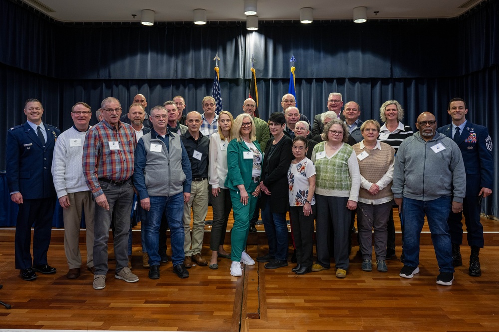 Spangdahlem AB hosts annual Civilian Length of Service Ceremony