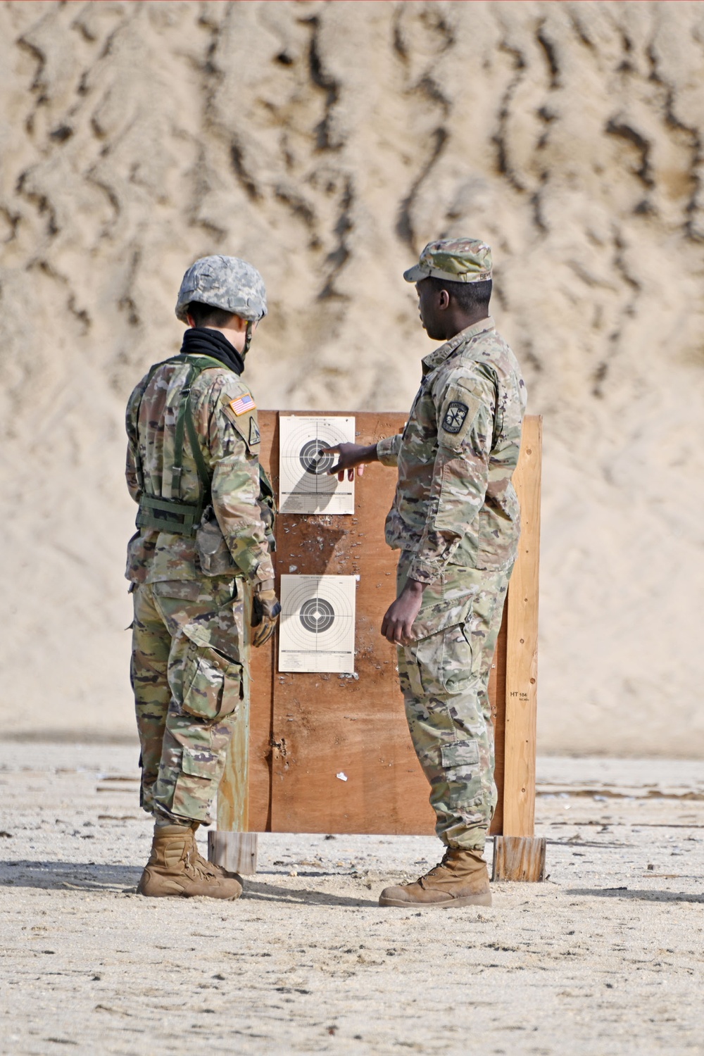 Joint Base McGuire-Dix-Lakehurst- FORDHAM ROTC RANGE 20 TABLE VI QUAL DAY FIRE STAGE 1. March 8th, 2024