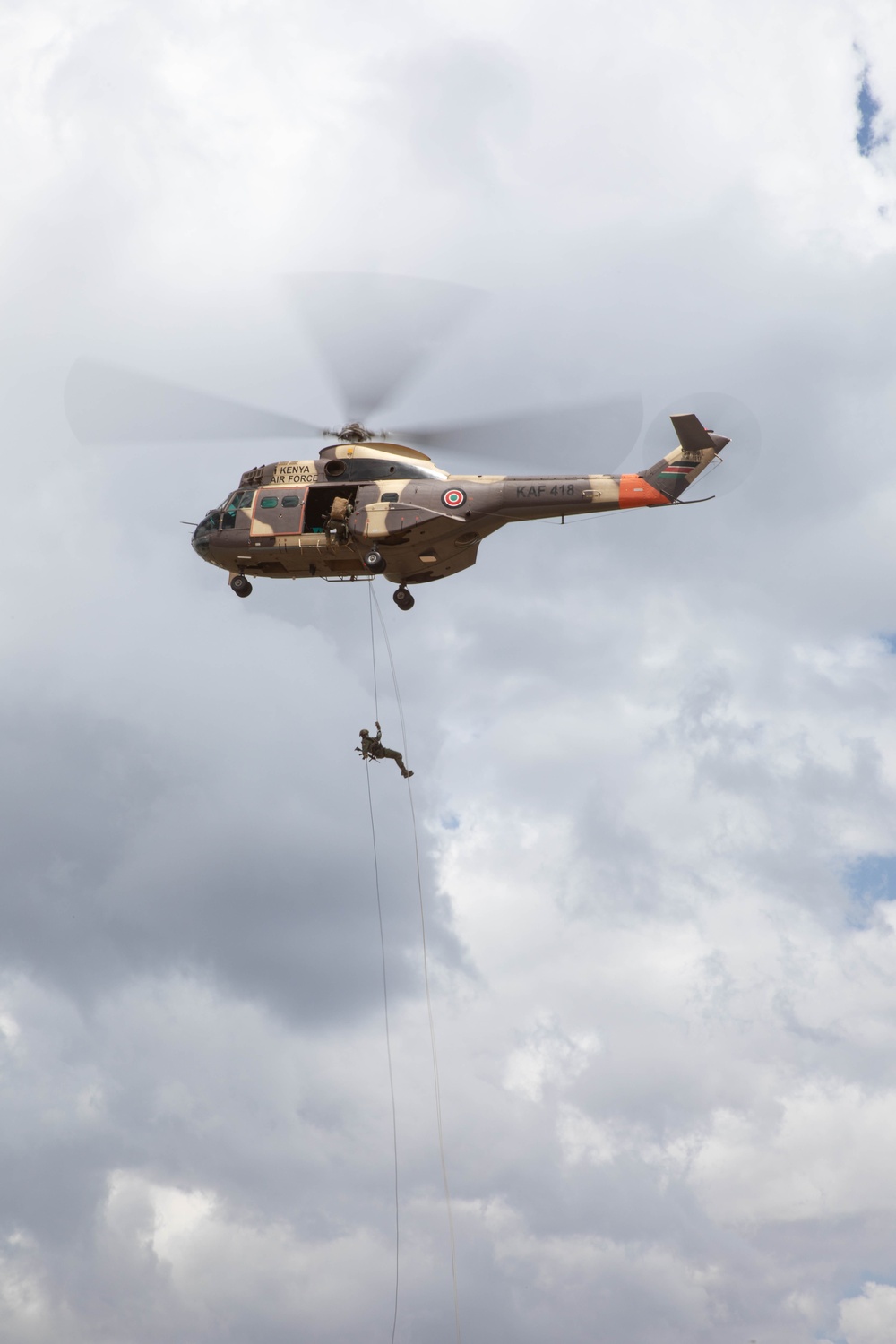 DVIDS - Images - Kenya Defence Forces Rapid Response Unit rappel out of ...