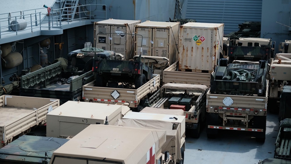 Africa Lion exercise tests capabilities of Army Logistics Vessels