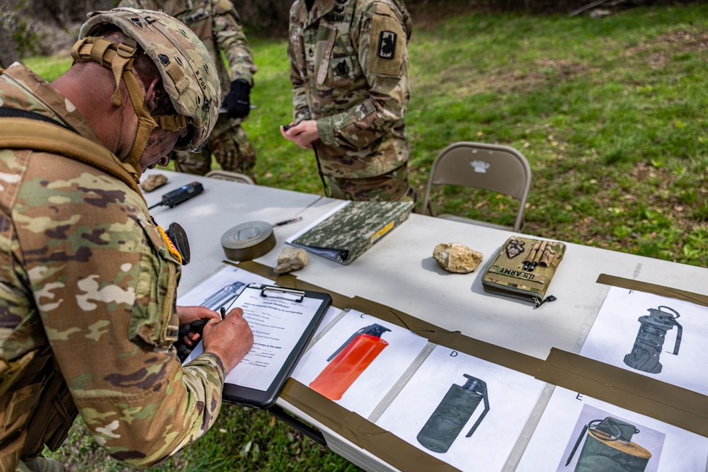 Army South, 470th Military Intelligence Brigade Best Warrior Competition