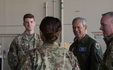 New ACC Commander, Command Chief pay visit to Creech