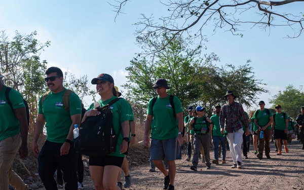 JTF-Bravo supports local community with Chapel Hike #95
