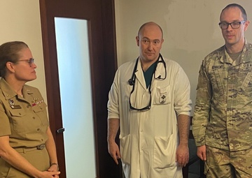 Walter Reed doctors credited with saving the life of a gym patron