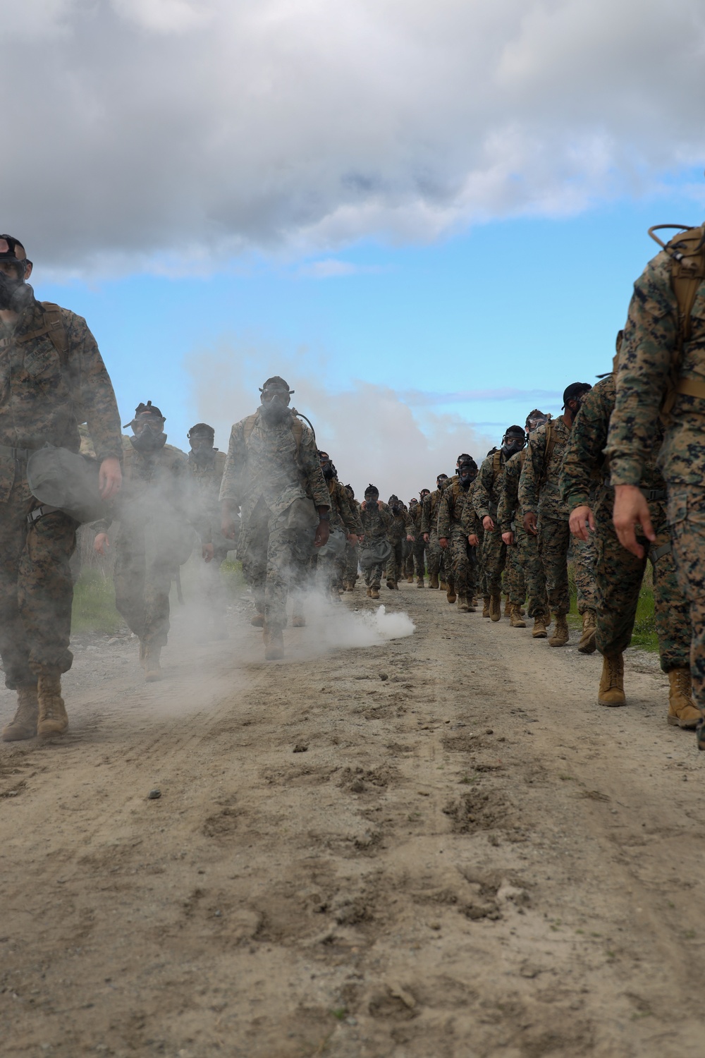 MALS-39 conducts annual Gas Chamber Qualification with a company hike