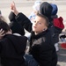 Muroc students watched the Thunderbirds practicing from Edwards' flight line