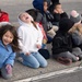 Muroc students watched the Thunderbirds practicing from Edwards' flight line