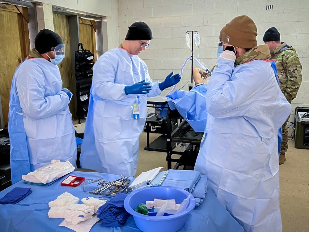 Fort Campbell Soldiers Utilize SIM Manakins in FTX