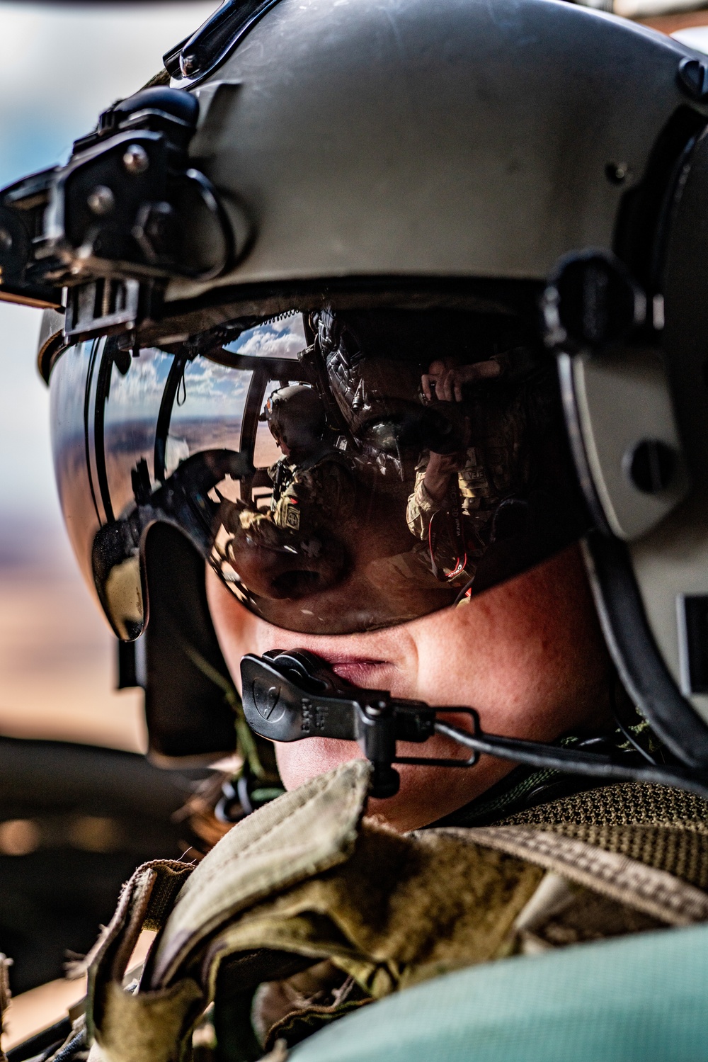 B Co. &quot;Flippers&quot; Fly Over the Middle East